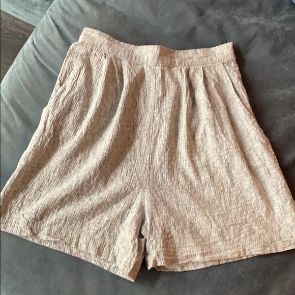OAK + FORT Pants - Oak + Fort High waist short